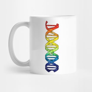 Rainbow DNA scientific Mug